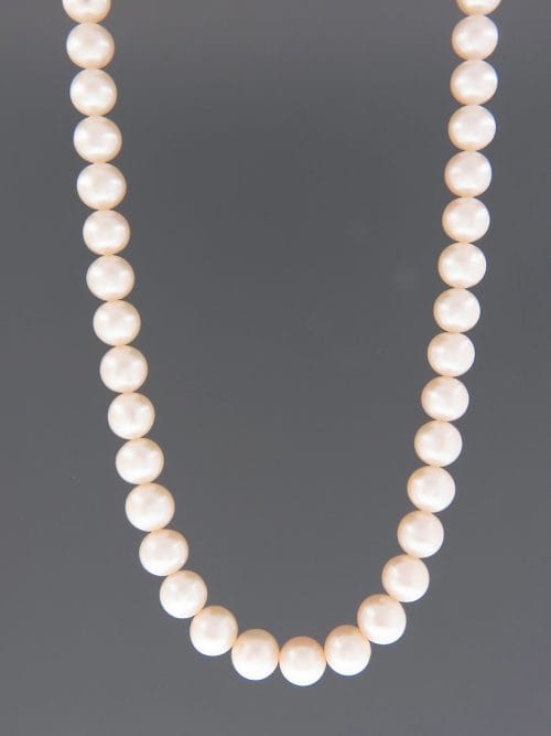 8mm Pearl Necklace - YW8N