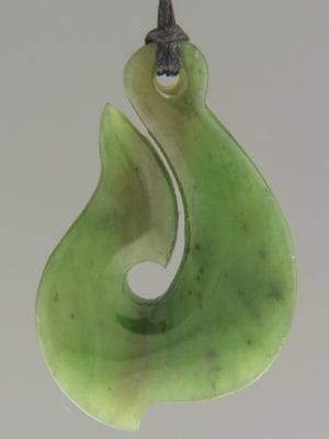 Jade Fish hook (medium) - JI