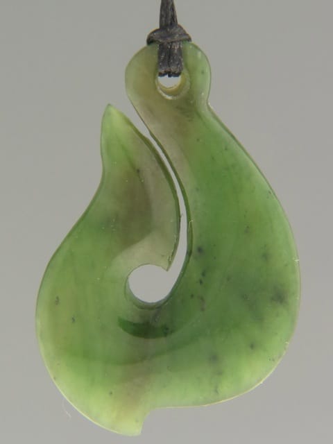 Jade Fish hook (medium) - JI
