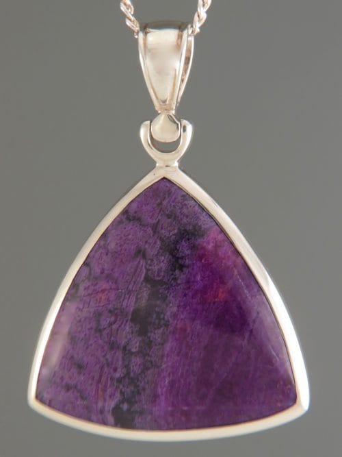 Sugilite Pendant - Sterling Silver - SG314