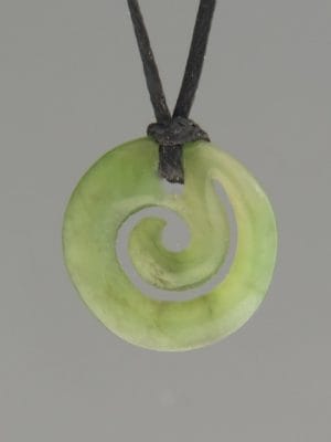 Jade Closed Spiral (small) - JF1