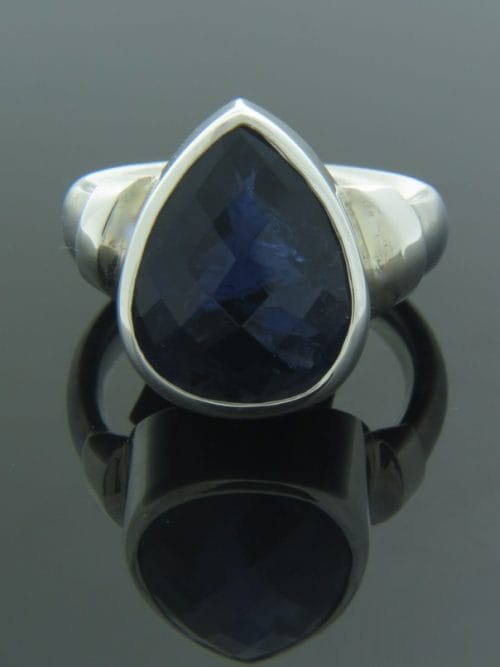 Iolite Ring - Sterling Silver - I109R