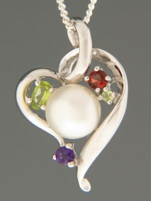 Pacific Pearl Pendant - Sterling Silver - Y306