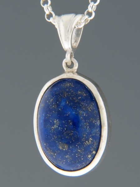Lapis Lazuli Pendant - Sterling Silver - LL303