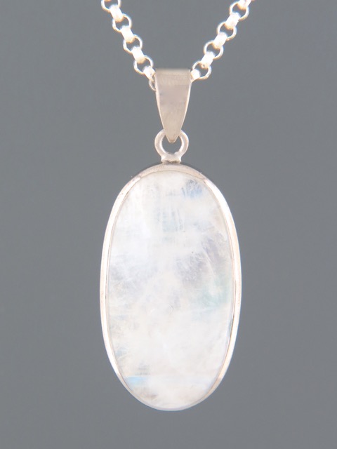 Moonstone Pendant - Sterling Silver - MS310