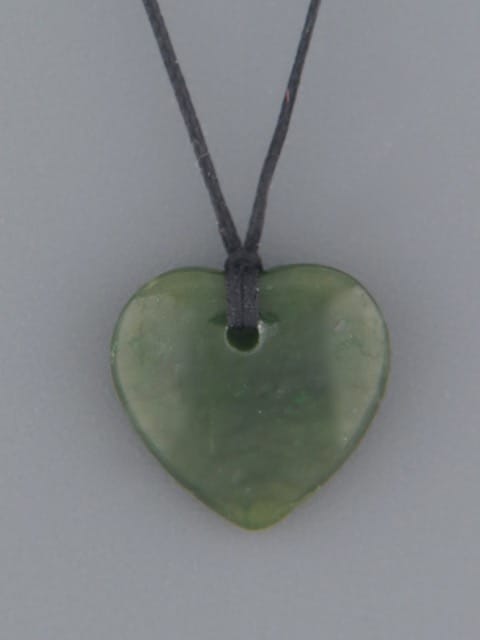 Jade Heart (small) Pendant - JC1