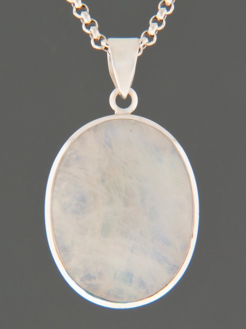 Moonstone Pendant - Sterling Silver - MS312