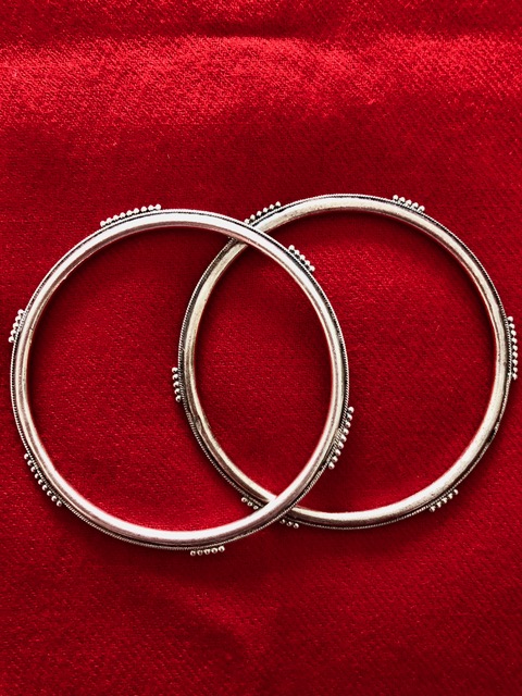 Pair of Poppy Bracelets - Sterling Silver - VP900