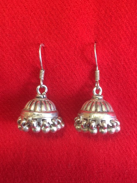 Tribal Bell Earrings - Sterling Silver - VTB500