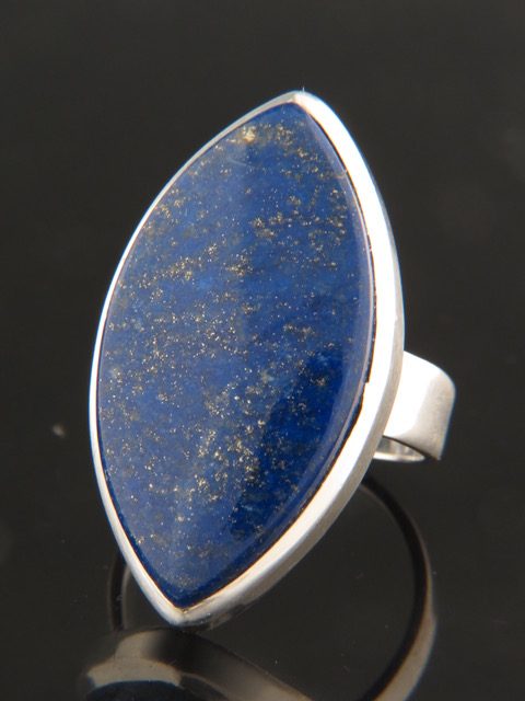 Lapis Lazuli Ring - Sterling Silver - LL102R