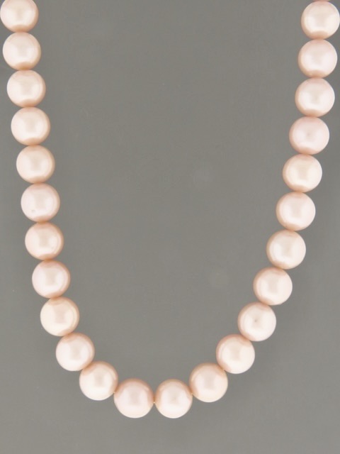 10mm pink pacific pearls - yp10n