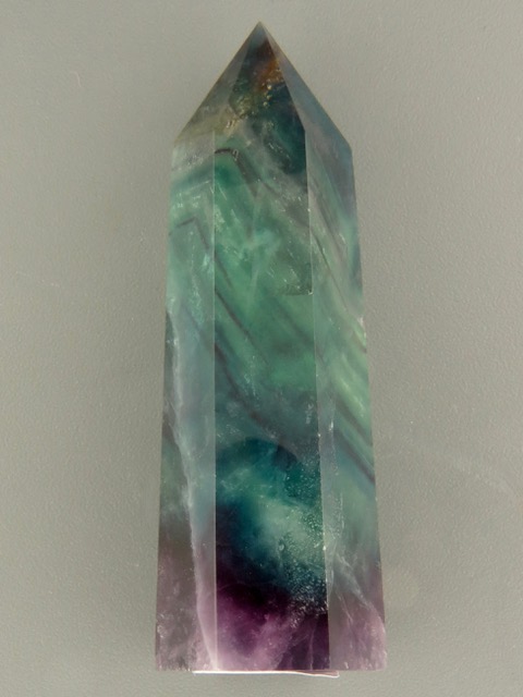 Fluorite - Polished Point - 0114