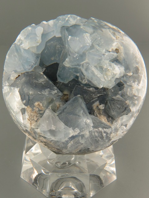 Celestite Geode Sphere - 0125
