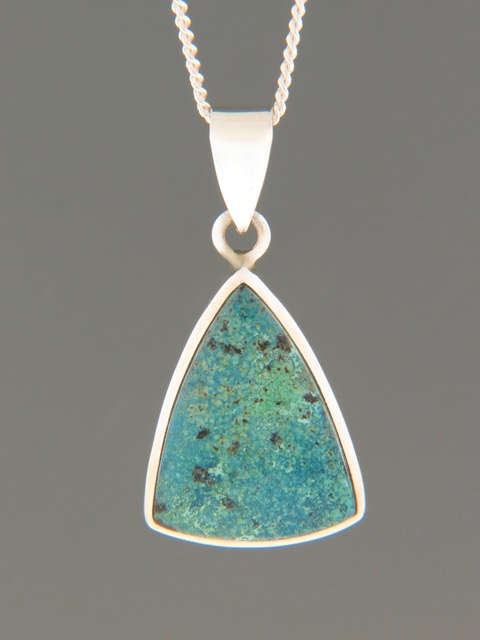 Turquoise Pendant - Sterling Silver - TQ300