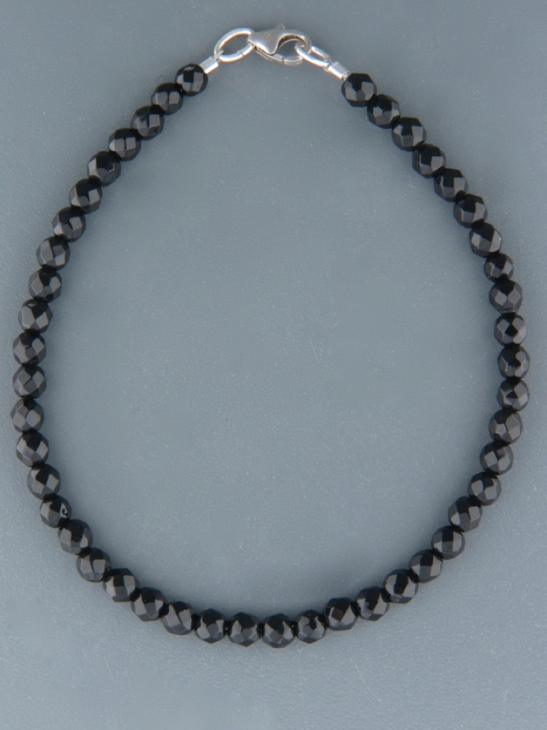 Onyx Bracelet - Sterling Silver - OX941