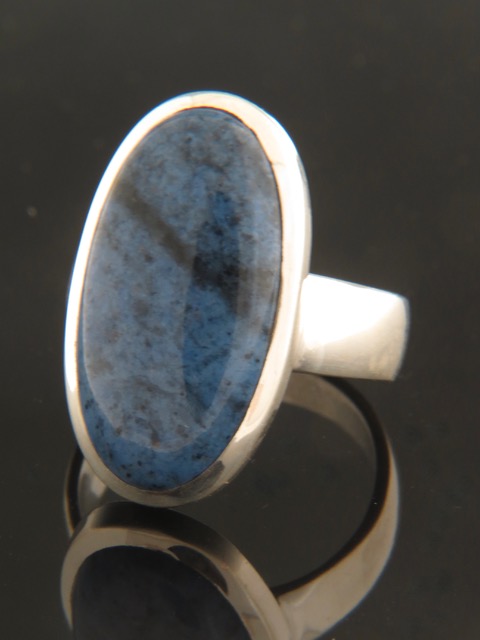 Sodalite Ring - Sterling Silver - SOD100R